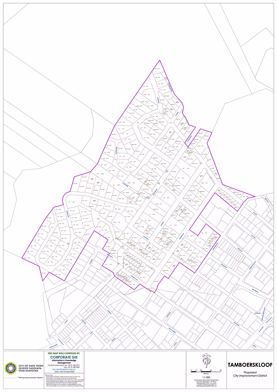 Signal Hill CID map